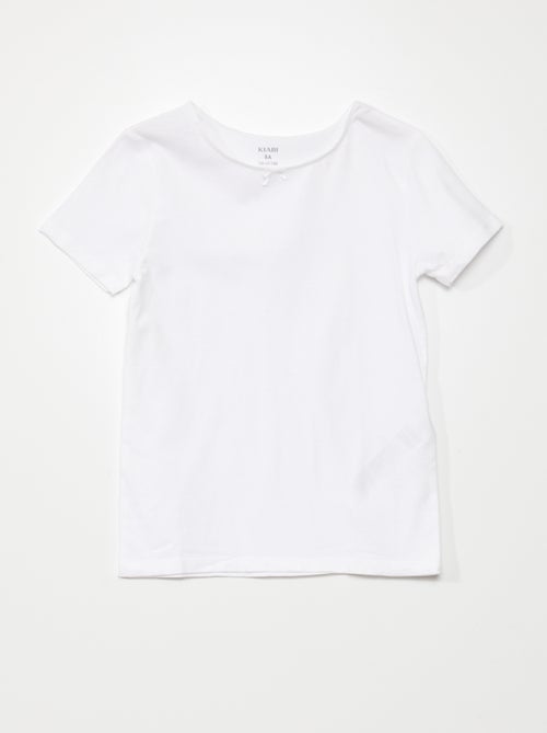 Pack de 3 camisetas interiores de algodón - Kiabi