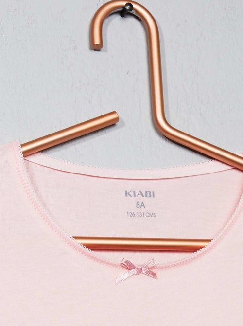 Pack de 3 camisetas interiores de algodón - Kiabi