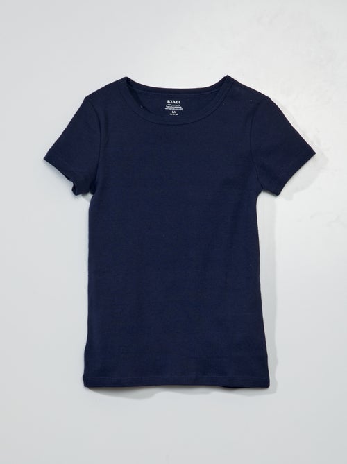 Pack de 3 camisetas interiores de manga corta - Kiabi