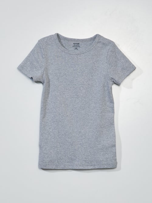 Pack de 3 camisetas interiores de manga corta - Kiabi