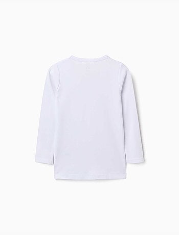 Pack de 3 camisetas interiores de manga larga de algodón perchado