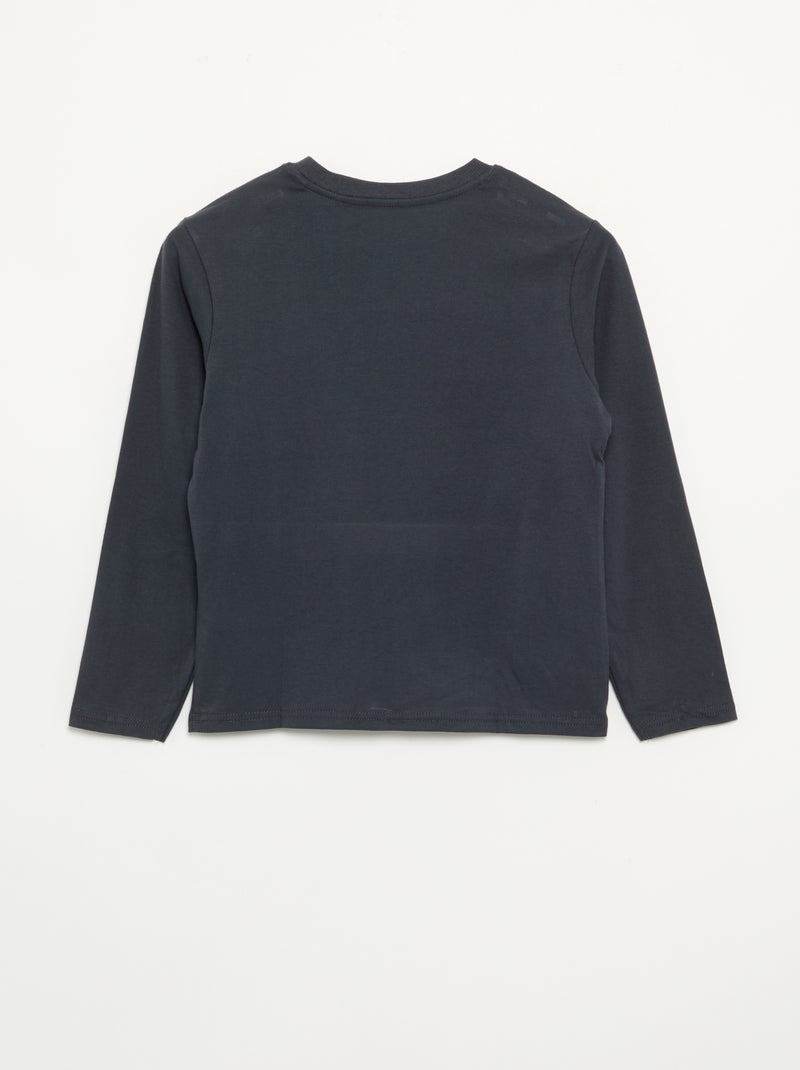 Pack de 3 camisetas lisas Gris - Kiabi