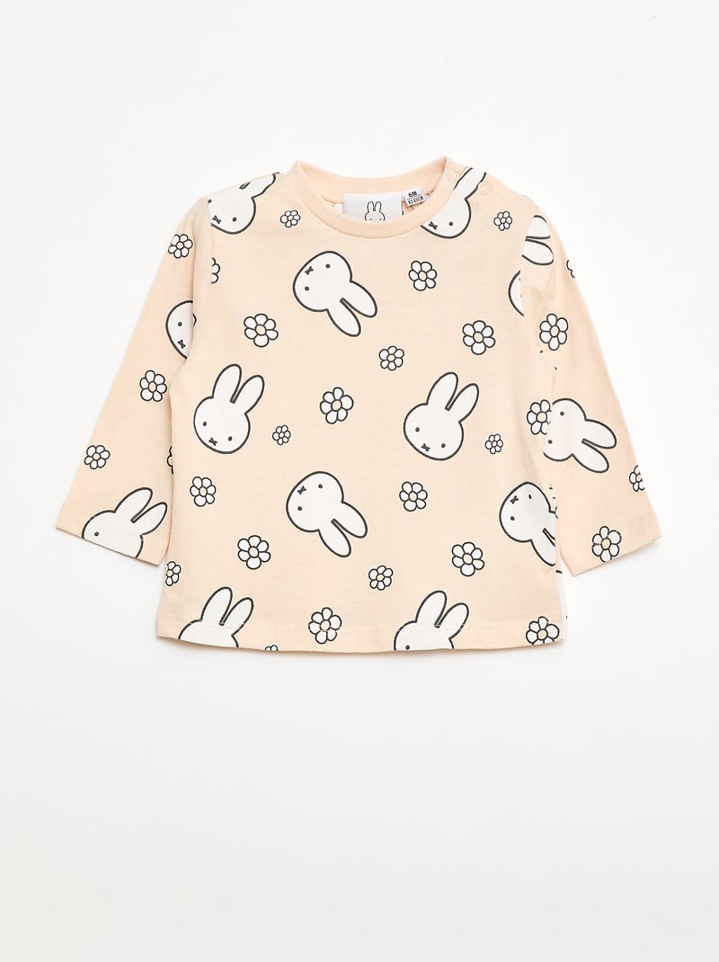 Pack de 3 camisetas 'Miffy' Blanco - Kiabi