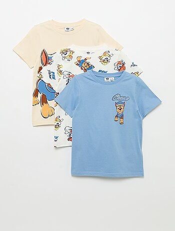 Pack de 3 Camisetas 'Patrulla Canina' de manga corta