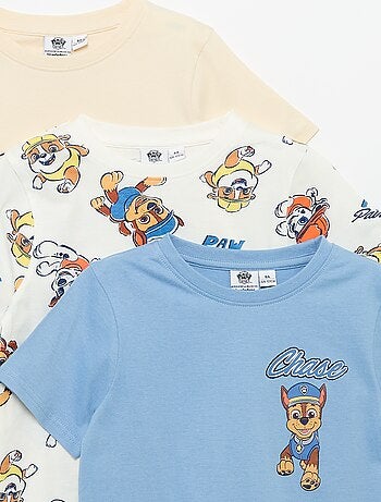 Pack de 3 Camisetas 'Patrulla Canina' de manga corta