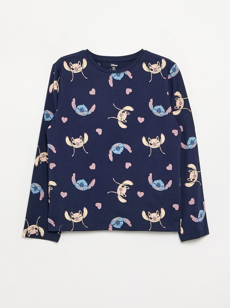 Pack de 3 camisetas 'Stitch' & 'Angel' Rosa - Kiabi