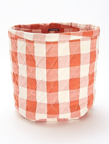 Pack de 3 cestas de tela - Kiabi Home