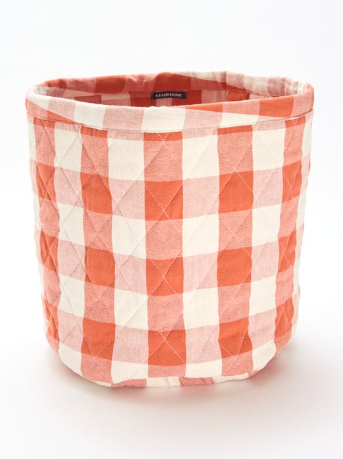 Pack de 3 cestas de tela - Kiabi Home - Kiabi