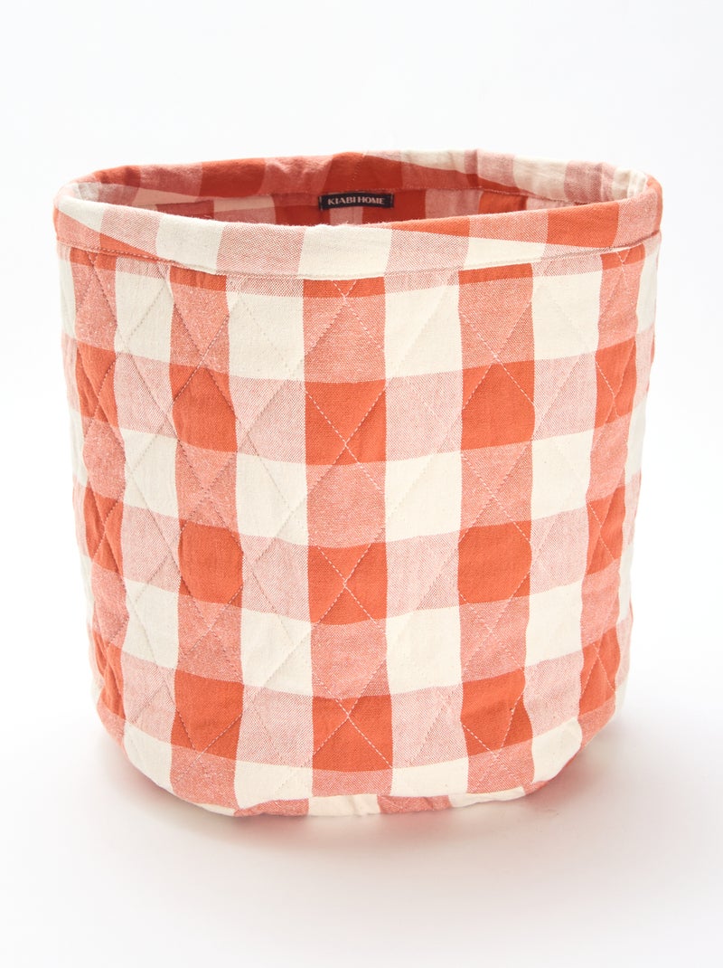 Pack de 3 cestas de tela - Kiabi Home Blanco - Kiabi