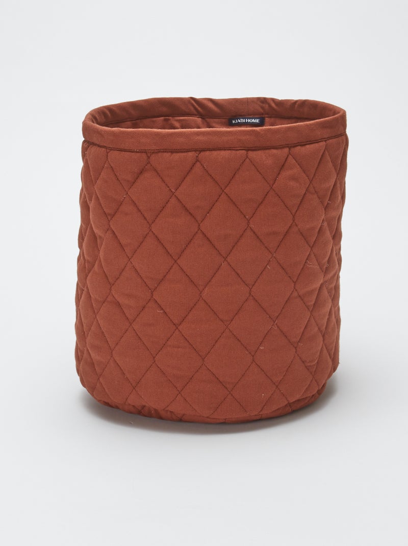 Pack de 3 cestas de tela - Kiabi Home MARRON - Kiabi