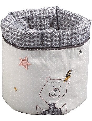 Pack de 3 cestas nido de tela de algodón - SAUTHON