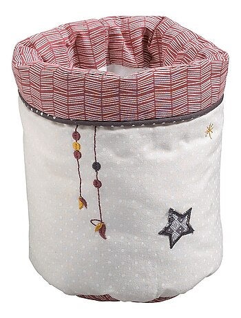 Pack de 3 cestas nido de tela de algodón - SAUTHON