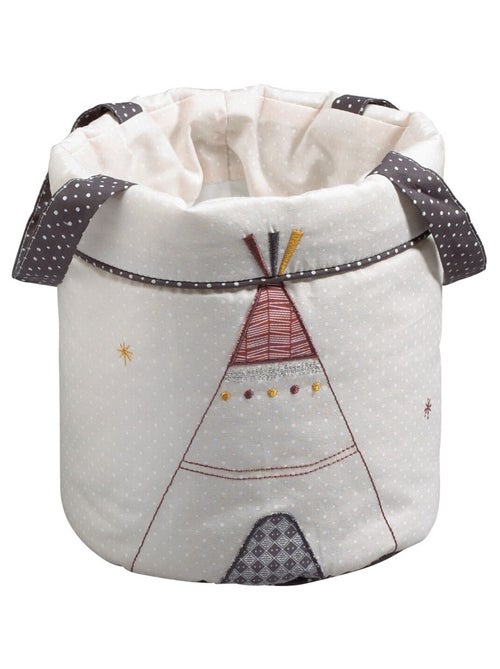 Pack de 3 cestas nido de tela de algodón - SAUTHON - Kiabi