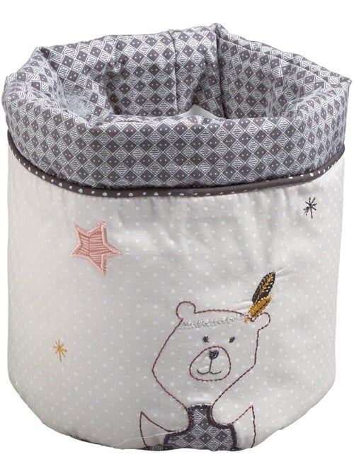 Pack de 3 cestas nido de tela de algodón - SAUTHON - Kiabi