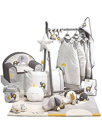 Pack de 3 cestas nido de tela de algodón - SAUTHON