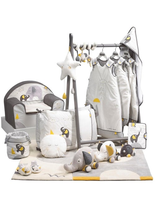 Pack de 3 cestas nido de tela de algodón - SAUTHON - Kiabi