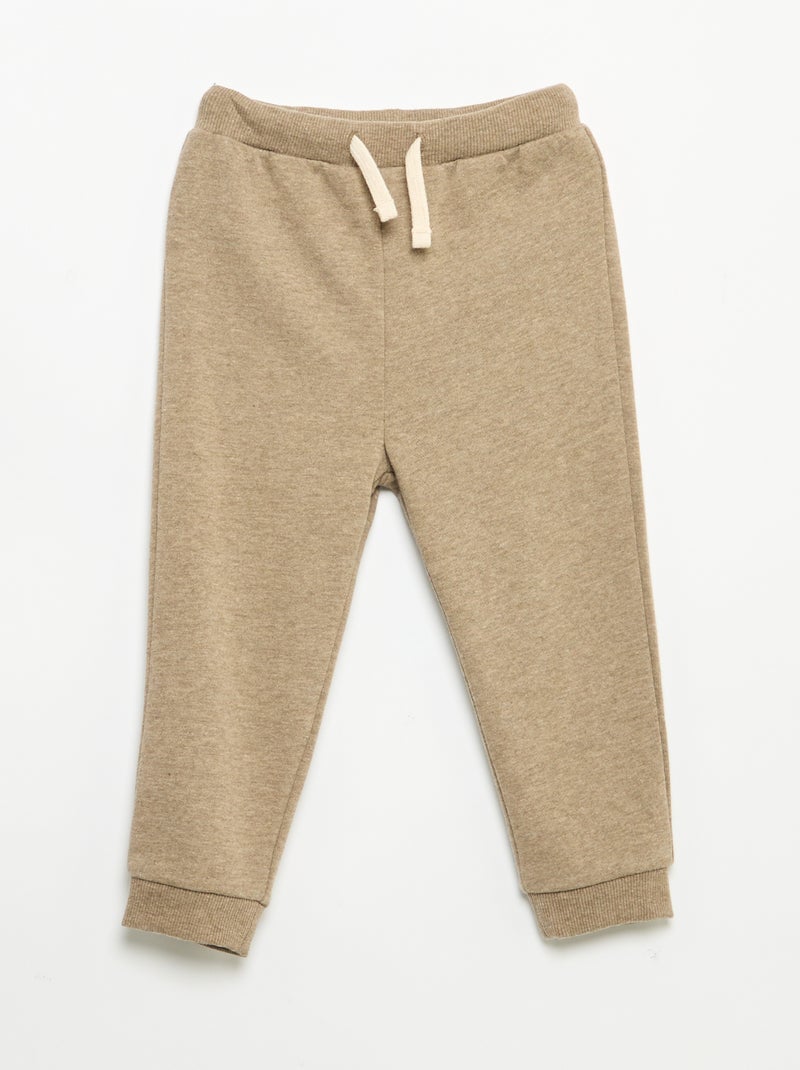 Pack de 3 chándales de felpa Beige - Kiabi