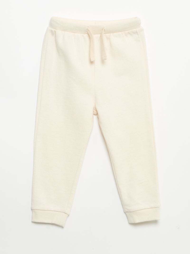 Pack de 3 chándales de felpa Beige - Kiabi