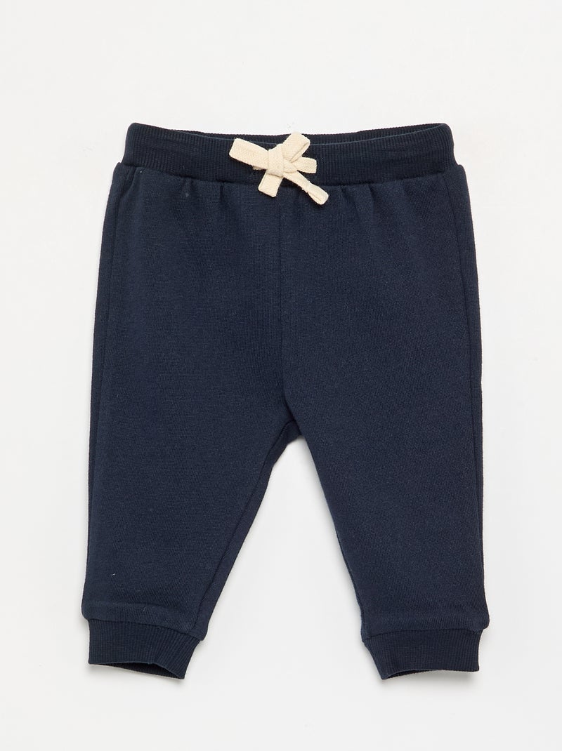 Pack de 3 chándales de French Terry Azul - Kiabi