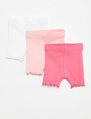 Pack de 3 ciclistas de canalé