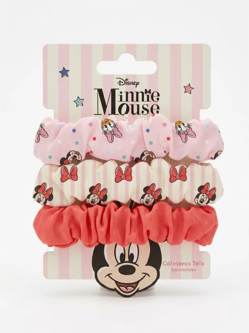 Pack de 3 coleteros Minnie Mouse Disney - Kiabi