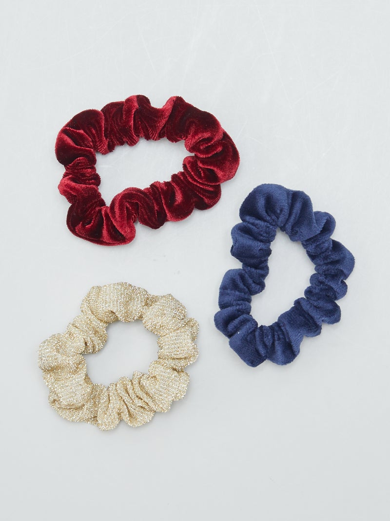 Pack de 3 coleteros ROJO - Kiabi