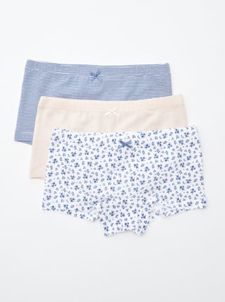 Pack de 3 culotes
