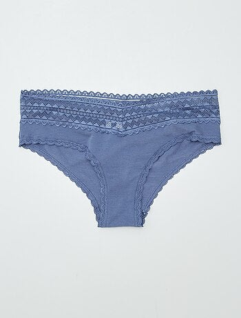 Pack de 3 culotes con encaje
