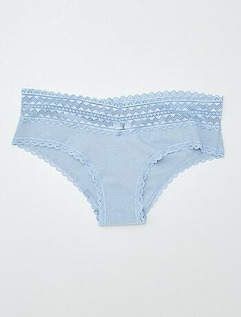 Pack de 3 culotes con encaje