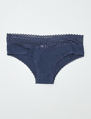 Pack de 3 culotes con encaje