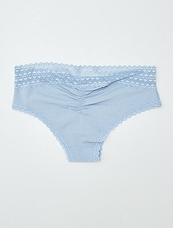 Pack de 3 culotes con encaje
