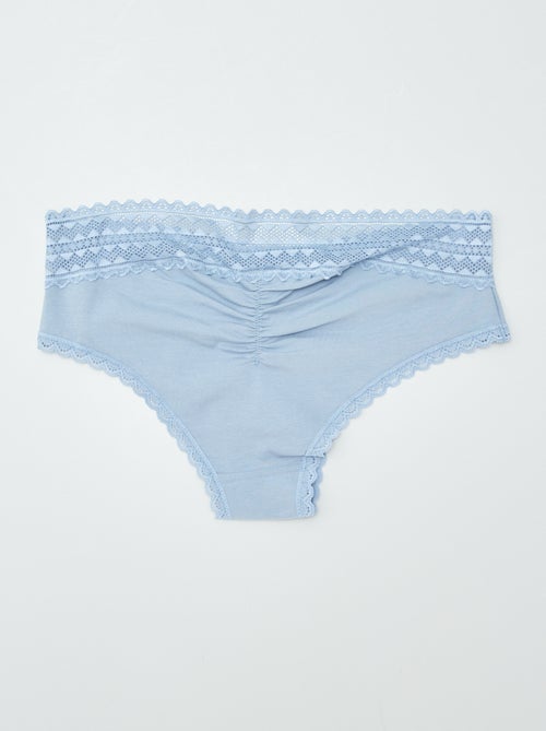 Pack de 3 culotes con encaje - Kiabi