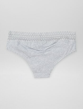 Pack de 3 culotes con encaje