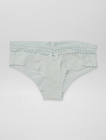Pack de 3 culotes con encaje