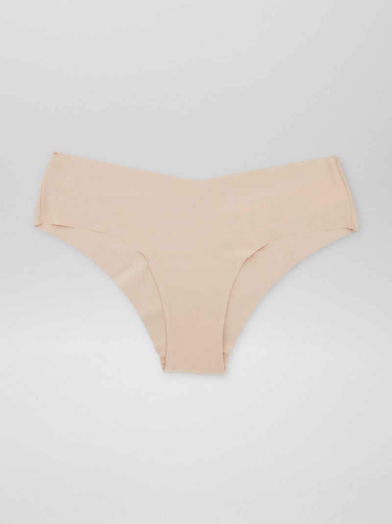 Pack de 3 culotes invisibles MARRON - Kiabi