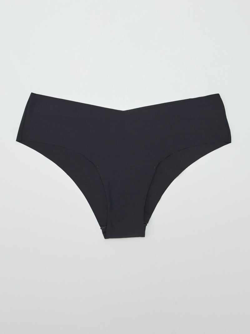 Pack de 3 culotes invisibles NEGRO - Kiabi