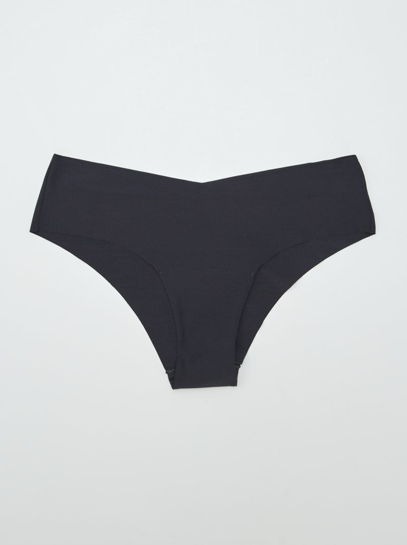 Pack de 3 culotes invisibles NEGRO - Kiabi