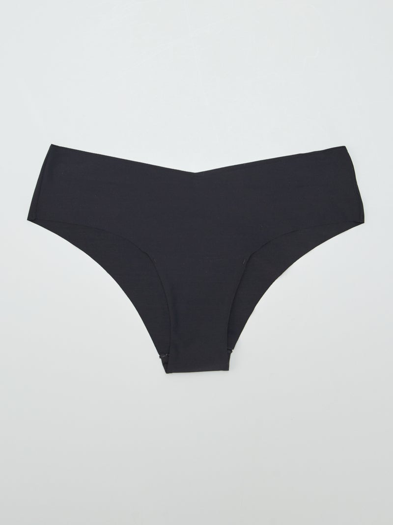 Pack de 3 culotes invisibles NEGRO - Kiabi