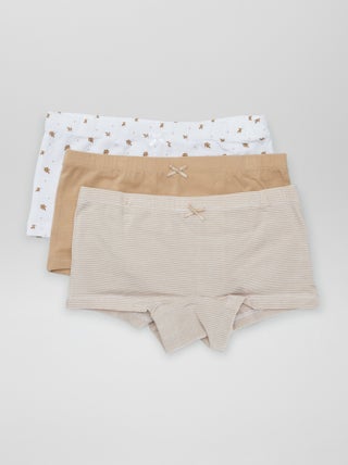 Pack de 3 culotes