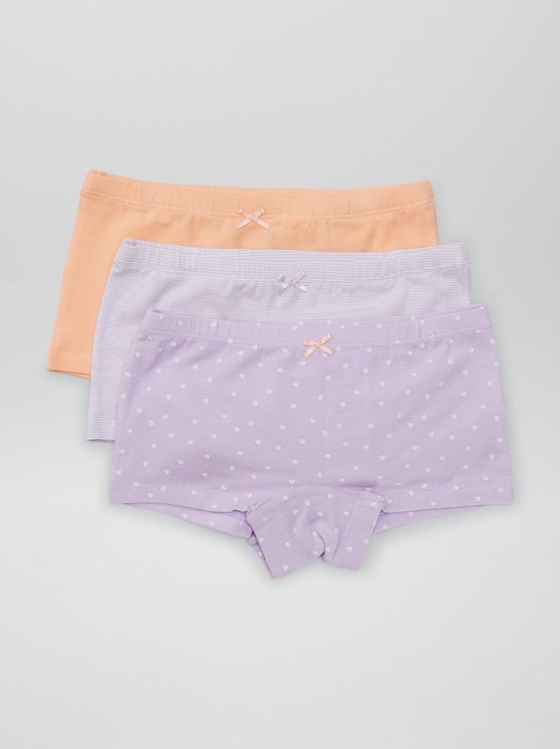 Pack de 3 culotes PURPURA - Kiabi