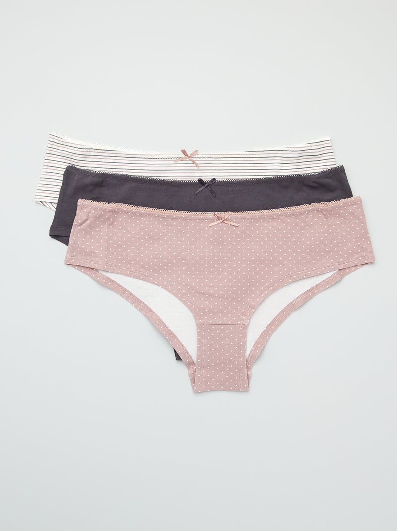 Pack de 3 culotes ROSA - Kiabi