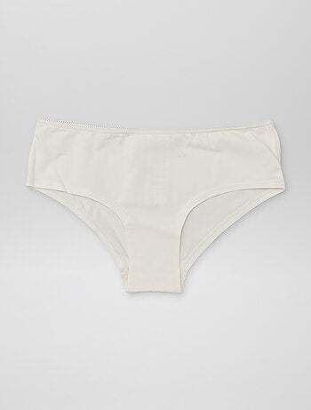 Pack de 3 culottes de algodón