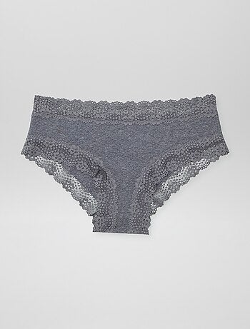 Pack de 3 culottes de canalé fino