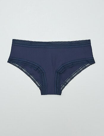 Pack de 3 culottes de encaje
