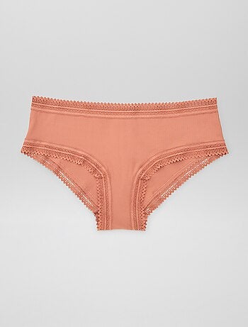 Pack de 3 culottes de encaje