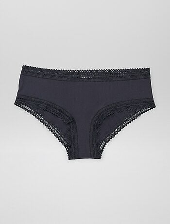 Pack de 3 culottes de encaje