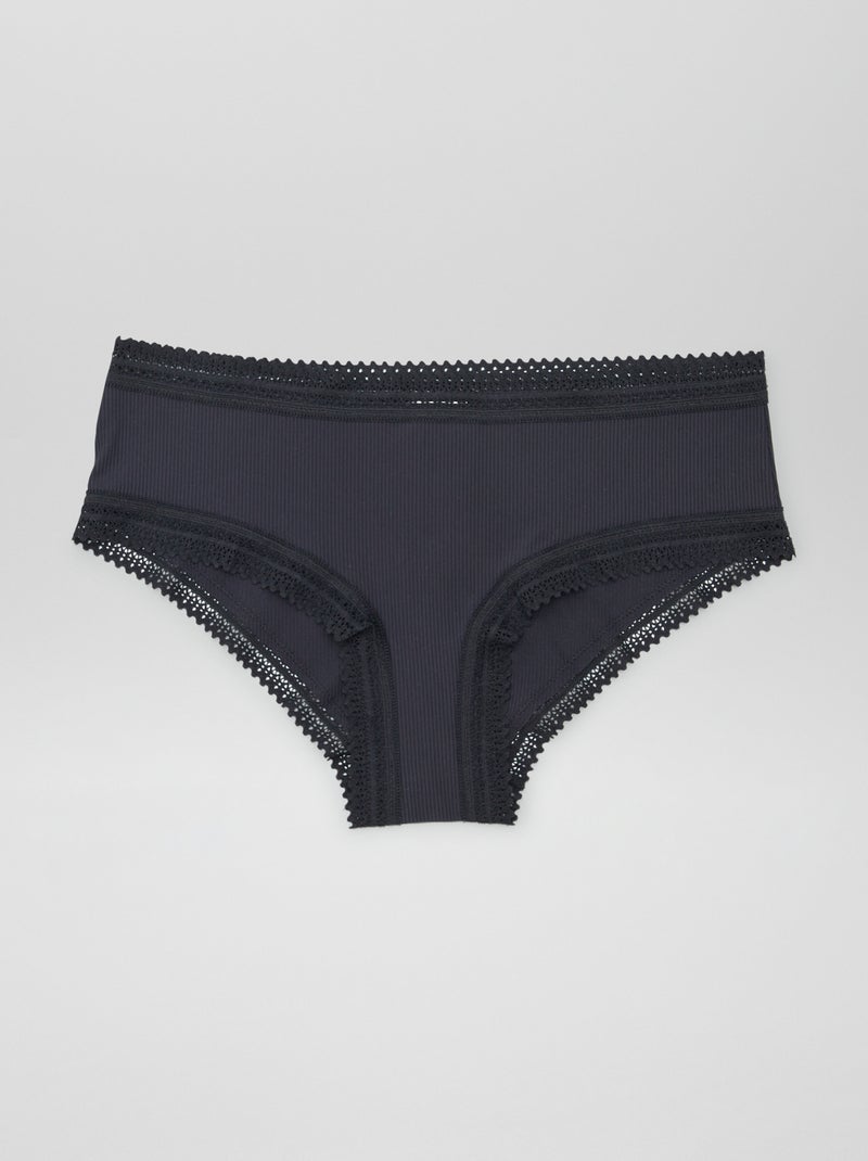 Pack de 3 culottes de encaje ROSA - Kiabi