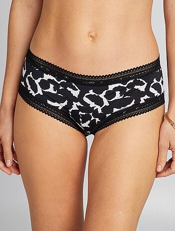 Pack de 3 culottes de microfibra estampados