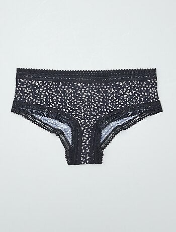 Pack de 3 culottes de microfibra estampados