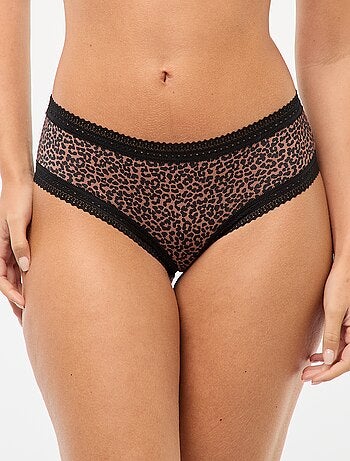 Pack de 3 culottes de microfibra estampados